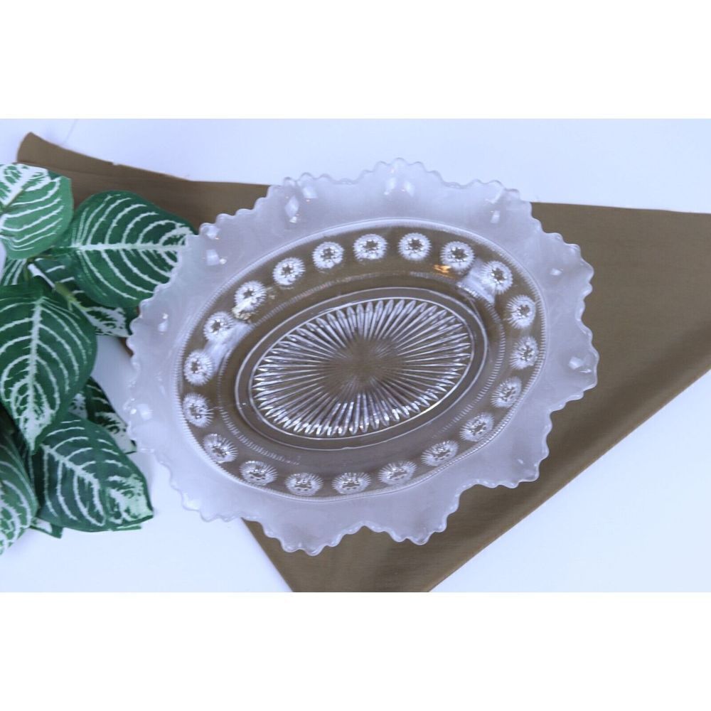 Art Deco 1930s Davidson Glass Blackberry Prunt Dish